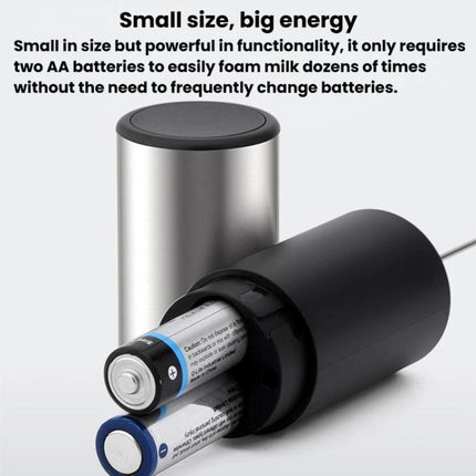 Mini Electric Milk Frother For Coffee Cream Mixing Stick