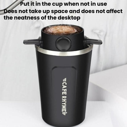 Portable Paperless Coffee Filter Cup Coffee Drip Filter Cone - DealBuddy