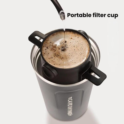 Portable Paperless Coffee Filter Cup Coffee Drip Filter Cone - DealBuddy