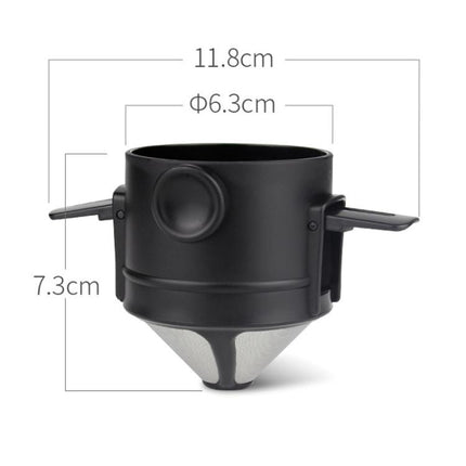 Portable Paperless Coffee Filter Cup Coffee Drip Filter Cone - DealBuddy