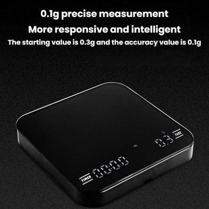 CAFE RHYME 311 Smart Electronic Scale For Pour-Over Coffee Mini Multifunctional Timing Kitchen Scale