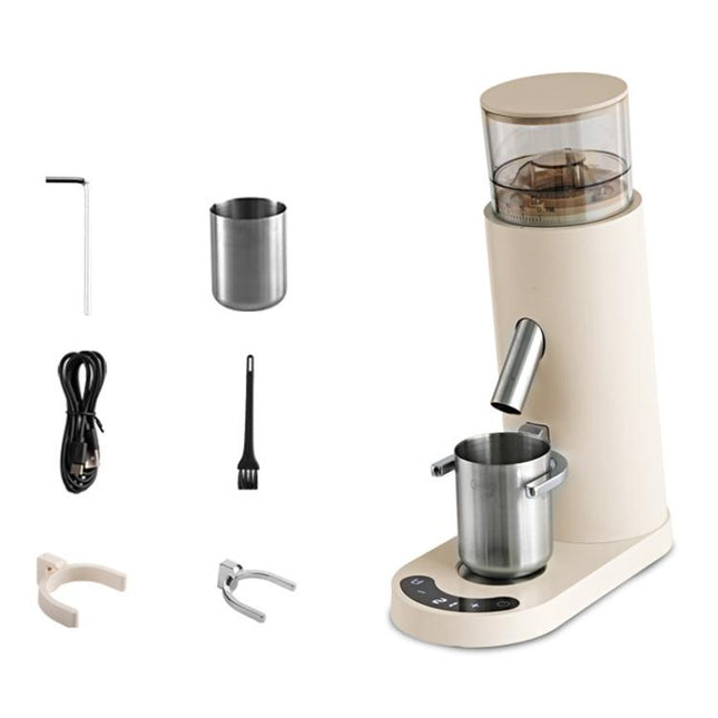 Electric Coffee Grinder Small Coffee Machine With Adjustable Grind Size - DealBuddy