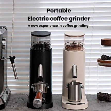 Electric Coffee Grinder Small Coffee Machine With Adjustable Grind Size - DealBuddy