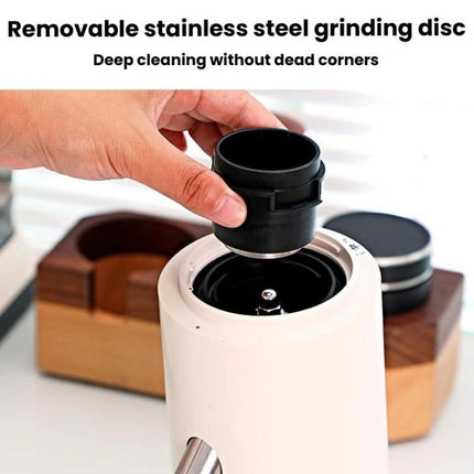 Electric Coffee Grinder Small Coffee Machine With Adjustable Grind Size - DealBuddy