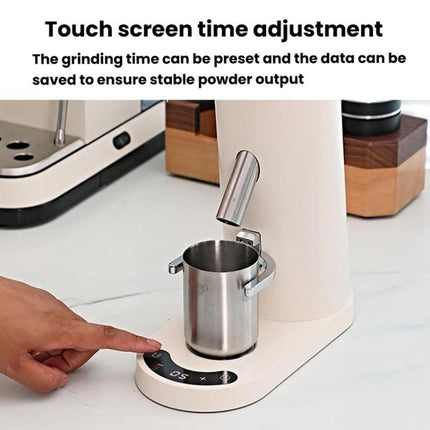 Electric Coffee Grinder Small Coffee Machine With Adjustable Grind Size - DealBuddy
