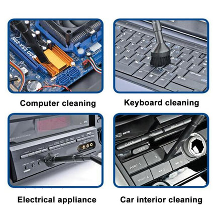 10-in-1 Attachment Set for Dyson V6/V7/V8/V10/V11 Vacuum Cleaners for Crevices, Keyboards, Electronics, and Air Vents