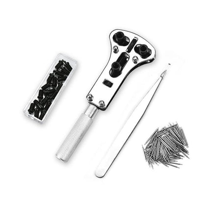 168pcs /Set Watch Repair Battery Replacement Tool Kit