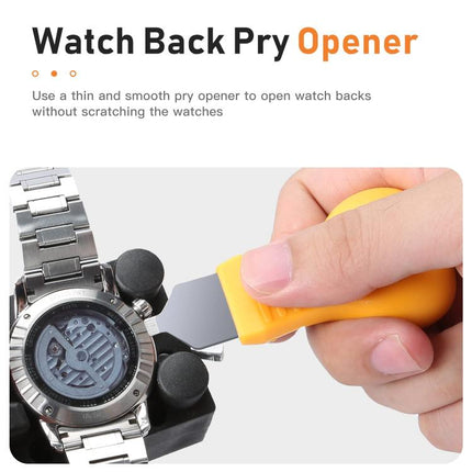 168pcs /Set Watch Repair Battery Replacement Tool Kit