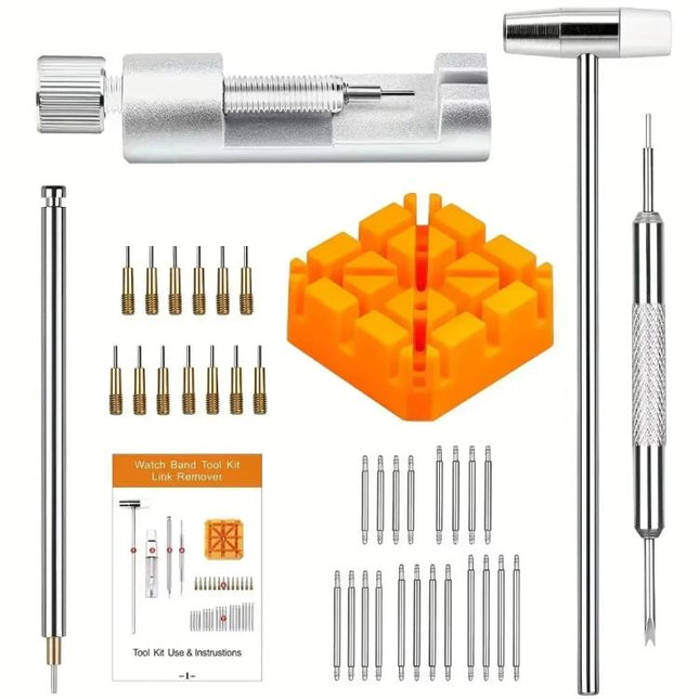 39pcs /Set Watch Repair Adjustment Strap Removal Tool Set