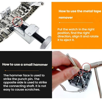 10pcs /Set Watch Band Removal And Repair Tool Set
