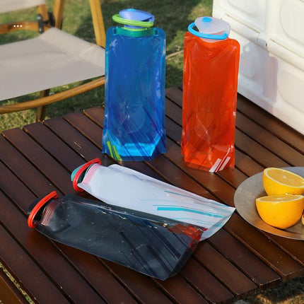 AOTU AT6601 Food Grade Soft 700ml Drinking Bag Outdoor Sports Portable Foldable Water Bag - DealBuddy
