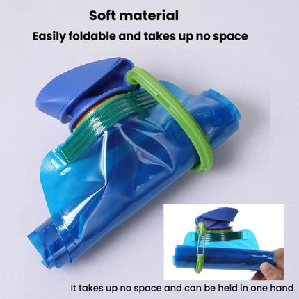 AOTU AT6601 Food Grade Soft 700ml Drinking Bag Outdoor Sports Portable Foldable Water Bag - DealBuddy