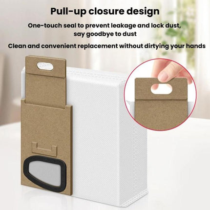 For Roborock H5 / H6 / H7 Handheld Cordless Vacuum Cleaner 3pcs Dust Bag Vacuum Cleaner Accessories Consumables
