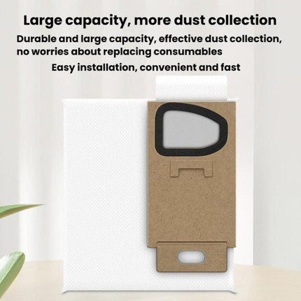 For Roborock H5 / H6 / H7 Handheld Cordless Vacuum Cleaner 3pcs Dust Bag Vacuum Cleaner Accessories Consumables