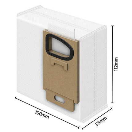 For Roborock H5 / H6 / H7 Handheld Cordless Vacuum Cleaner 3pcs Dust Bag Vacuum Cleaner Accessories Consumables