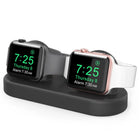 For Apple Watch / Earphone AhaStyle DD97 Storage Base 2 In 1 Desktop Charging Silicone Dock - DealBuddy