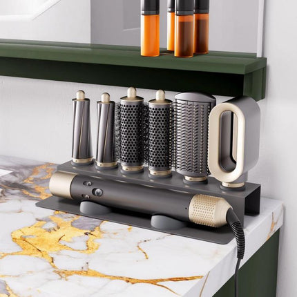 For Dyson Airwrap Attachment Storage Stand All-in-One Desktop Organizer Holds 6 Nozzles, Gen5 White, Gen5 Black - DealBuddy