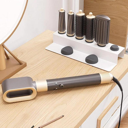 For Dyson Airwrap Attachment Storage Stand All-in-One Desktop Organizer Holds 6 Nozzles, Gen5 White, Gen5 Black - DealBuddy