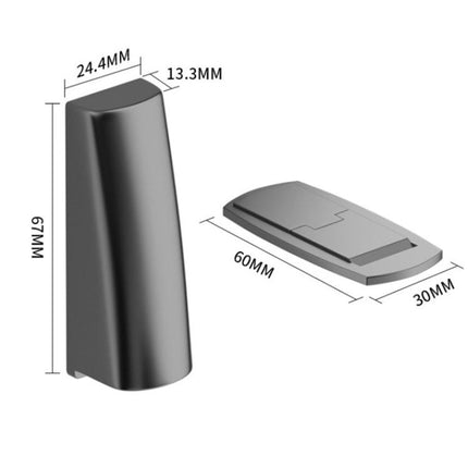 Ultra-narrow Punch-free Door Strong Magnetic Back-up Collision Prevention