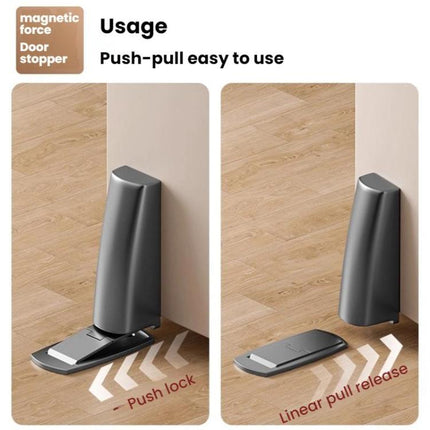 Ultra-narrow Punch-free Door Strong Magnetic Back-up Collision Prevention