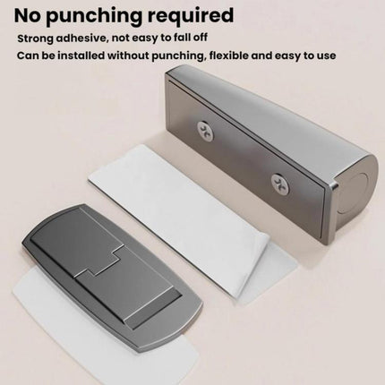 Ultra-narrow Punch-free Door Strong Magnetic Back-up Collision Prevention