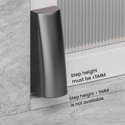 Ultra-narrow Punch-free Door Strong Magnetic Back-up Collision Prevention