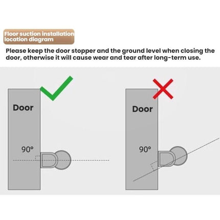 Ultra-narrow Punch-free Door Strong Magnetic Back-up Collision Prevention