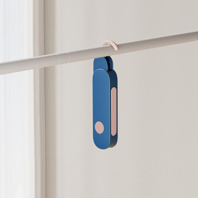 Multifunctional Travel Foldable Clothes Drying Rack With Seven Holes