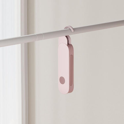 Multifunctional Travel Foldable Clothes Drying Rack With Seven Holes