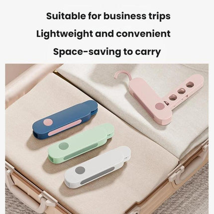 Multifunctional Travel Foldable Clothes Drying Rack With Seven Holes