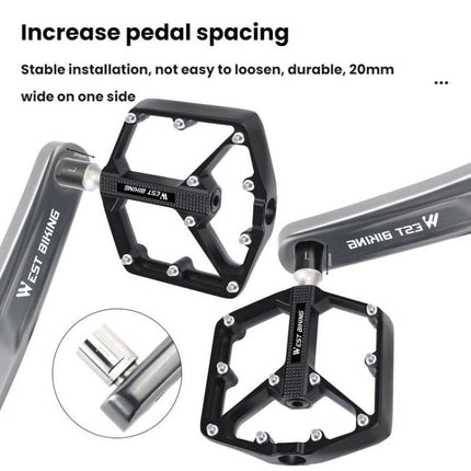 WEST BIKING Bicycle Pedal Axle Crank Extension