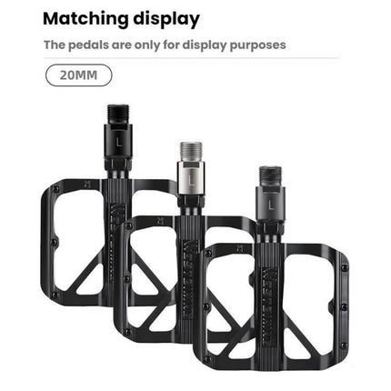 WEST BIKING Bicycle Pedal Axle Crank Extension