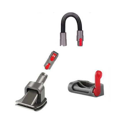 4 In 1 Pet Grooming Brush Head Set For Dyson V15/V11/V10/V8/V7/V6 Vacuum Cleaner Accessories