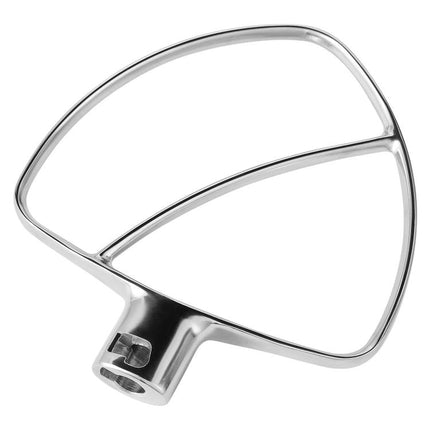 Stainless Steel Flat Beater For KitchenAid 5.5 & 6 QT Bowl-Lift Stand Mixers No Coating Durable Mixing Paddle Attachment
