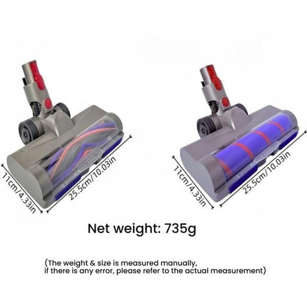 For Dyson V7 V8 V10 V11 V15 Vacuum with Wide-Angle Green LED Light for Dust Revealing