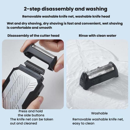 Reciprocating Electric Shaver Rechargeable Razor - DealBuddy