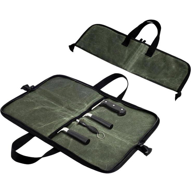 Camping Knife Organizer Convenient Handheld Kitchenware Bag