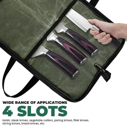 Camping Knife Organizer Convenient Handheld Kitchenware Bag