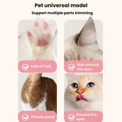 Household Pet Paw Hair Trimmer Quiet Cat Paw Hair Clipper, MGL-F5, MGL-C5 - DealBuddy