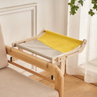 Balcony Wooden Cat Hammock Window Wall Mounted Cat Hutch Hanging Bedside Pet Kennel - DealBuddy