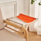 Balcony Wooden Cat Hammock Window Wall Mounted Cat Hutch Hanging Bedside Pet Kennel - DealBuddy