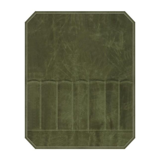 Wet Wax Canvas Knife Organizer Picnic Portable Storage Bag