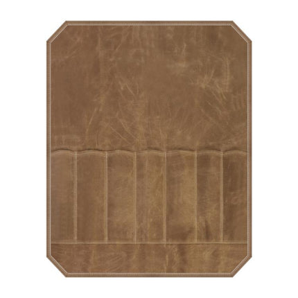 Wet Wax Canvas Knife Organizer Picnic Portable Storage Bag