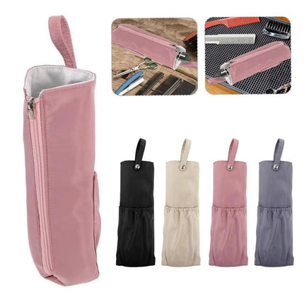 Curling Iron Hanging Storage Bag High Temperature Resistant Anti-Hot Straightening Iron Bag