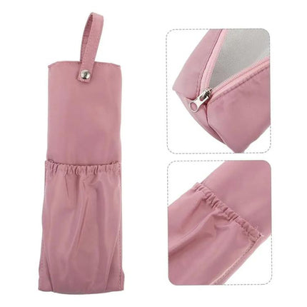 Curling Iron Hanging Storage Bag High Temperature Resistant Anti-Hot Straightening Iron Bag