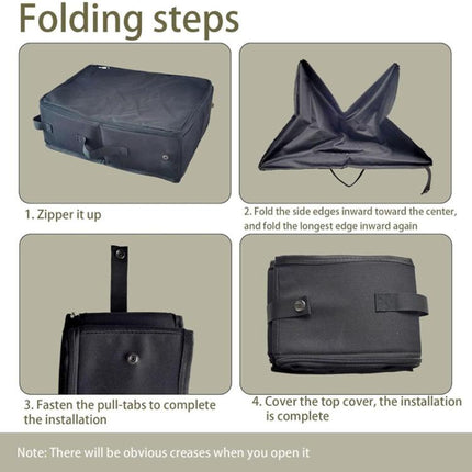 Foldable Fabric Litter Bag Portable Travel Litter Box - DealBuddy