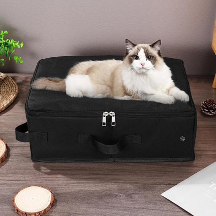 Foldable Fabric Litter Bag Portable Travel Litter Box - DealBuddy