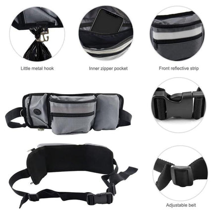 Pet Training Waist Pack Outdoor Fitness Dog Walking Bag - DealBuddy