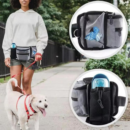 Pet Training Waist Pack Outdoor Fitness Dog Walking Bag - DealBuddy