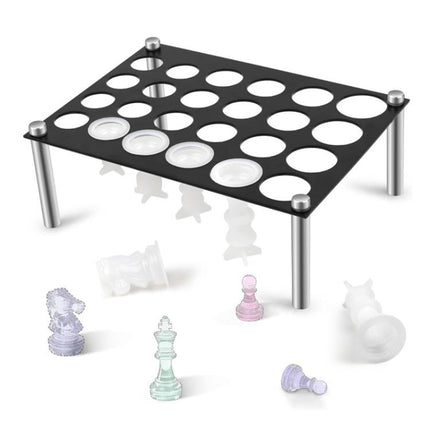 24-Hole Chess Mold Stand